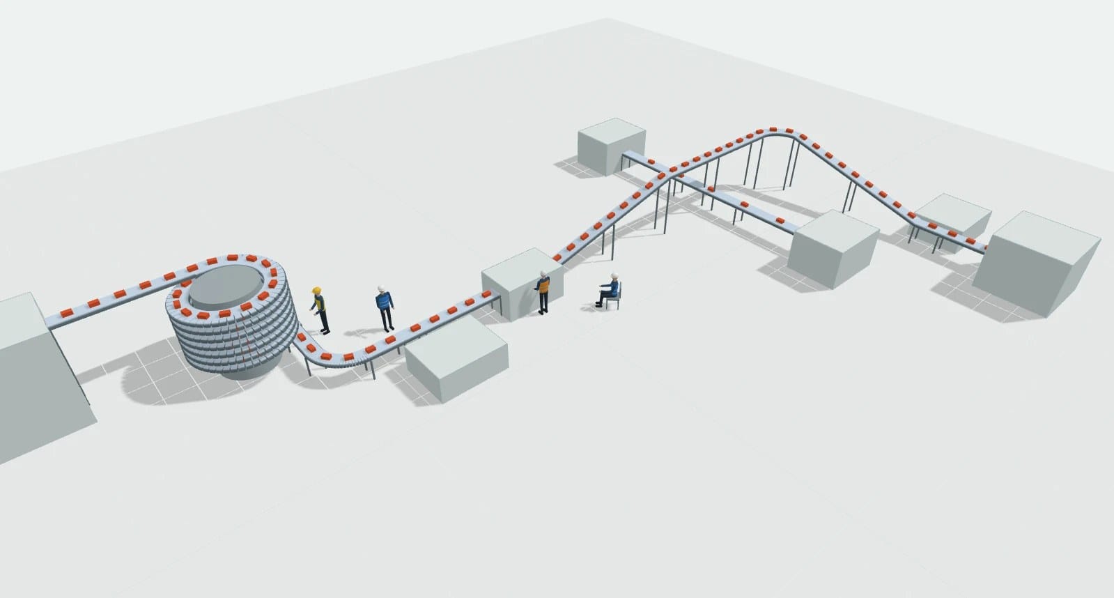 Project Study, Feasibility and Line Simulation