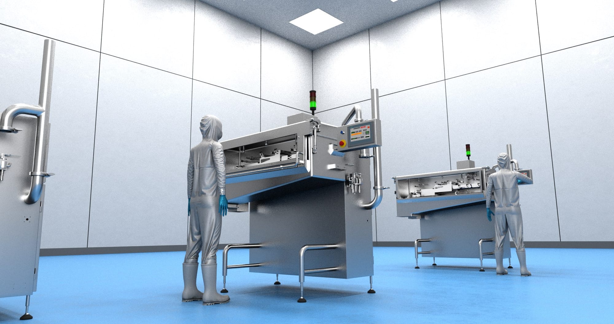 Plasma Debagger in a cleanroom layout