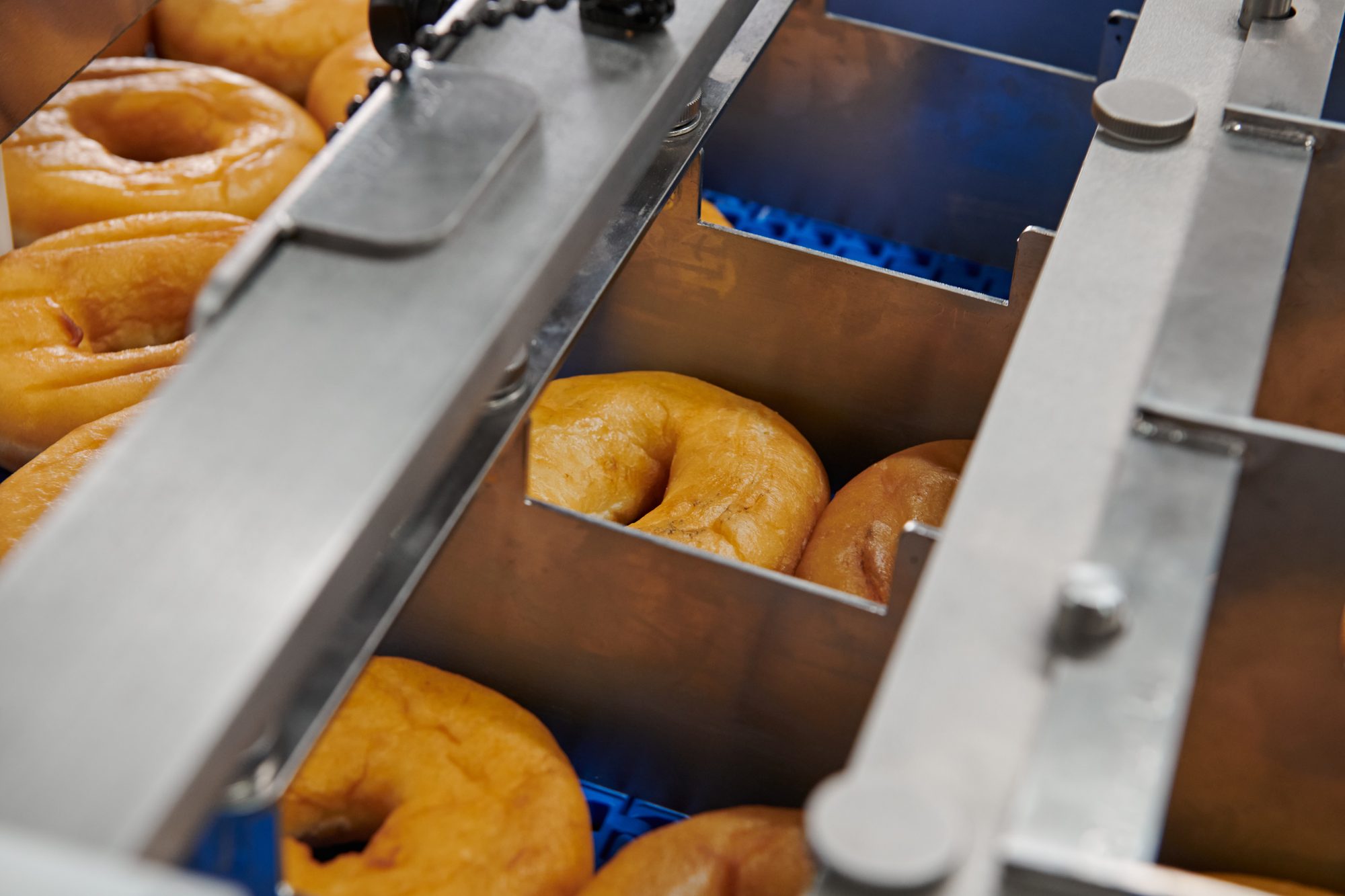 Donuts waiting in the gate pockets