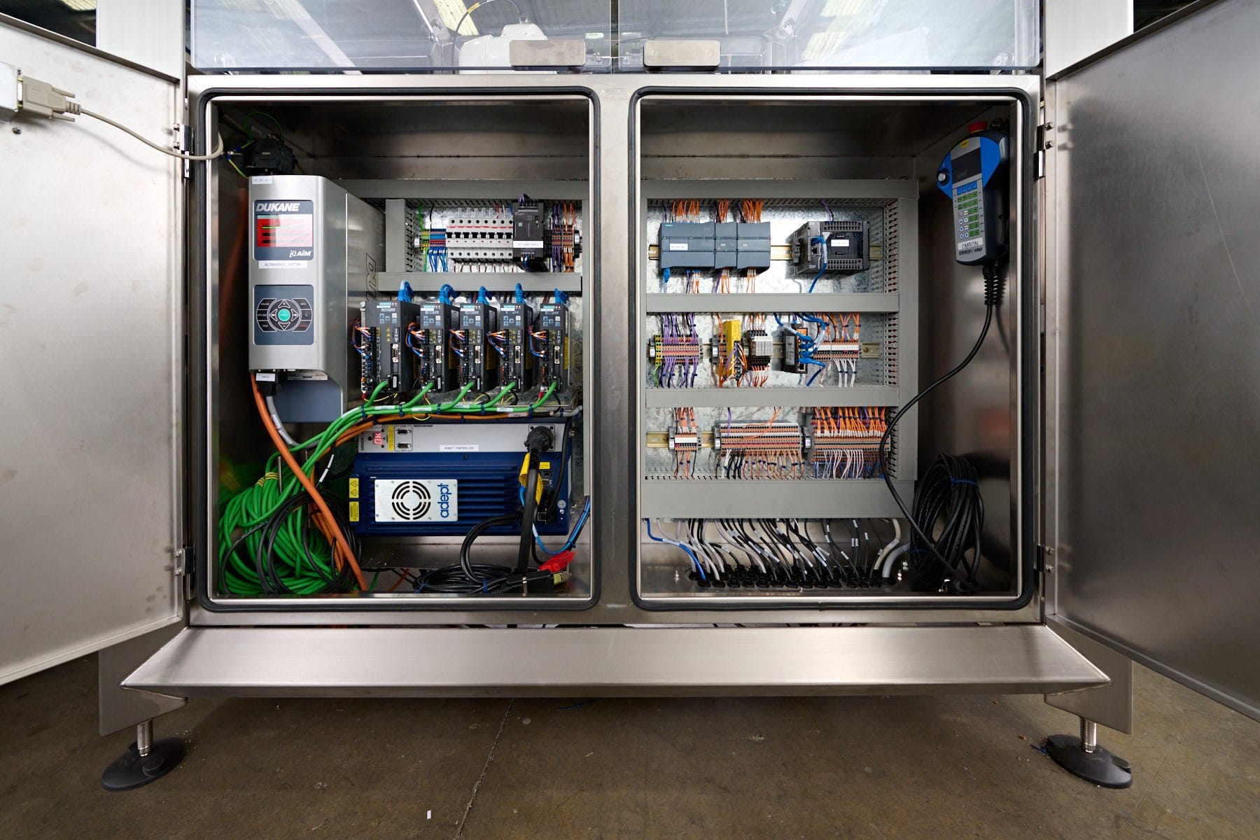 Control cabinet built in our Berwick workshop